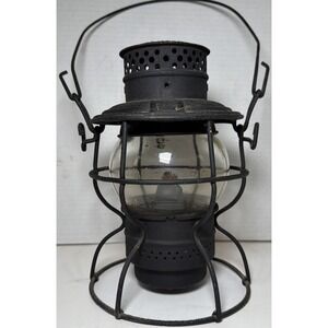 Vintage Adlake Kero Railroad Lantern, Clear Globe